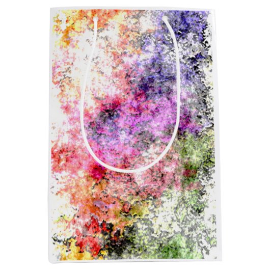 "Early Spring" Glossy Gift Bag Medium Cadeauzakje (Voorkant)