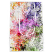 "Early Spring" Glossy Gift Bag Medium Cadeauzakje (Achterkant)