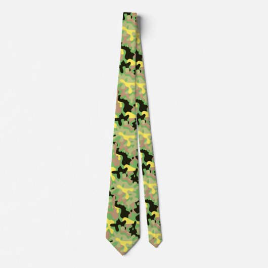 Early Spring Signature Camo Stropdas (Voorkant)