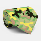 Early Spring Signature Camo Stropdas (Opgerold)