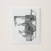 Early Steam Train-locomotief Legpuzzel (Verticaal)