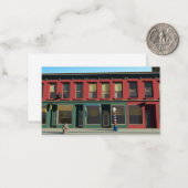 Early Sunday Morning Notitiekaartje (Voorkant / Achterkant in situ)