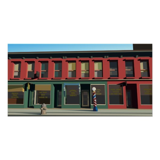 Early Sunday Morning Perfect Poster (Voorkant)