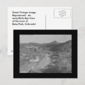  Early Uitzicht Estes Park Colorado CO Briefkaart (Voorkant / Achterkant)