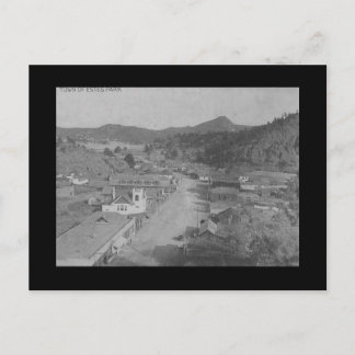 Early Uitzicht Estes Park Colorado CO Briefkaart