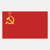 Early USSR Flag Sticker (Voorkant)