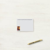 Early Warning System Journalist Post-it® Notes (Op bureau)
