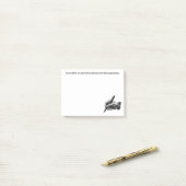 Early Warning System Journalist Post-it® Notities Notes (Op bureau)