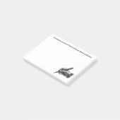 Early Warning System Journalist Post-it® Notities Notes (Schuin)