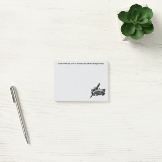 Early Warning System Journalist Post-it® Notities Notes (Kantoor)