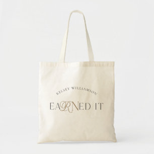 eaRNed it Nursing School Afstuderen Canvas tas