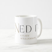 eaRNed it RN Nursing Degree Afstuderen Koffee Mok (Voorkant rechts)