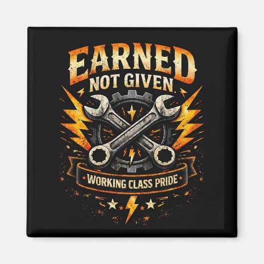 Earned Not Given Magneet (Voorkant)