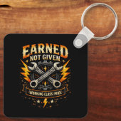 Earned Not Given Sleutelhanger (Achterkant)