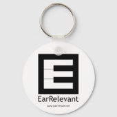 EarRelevant Button Sleutelhanger (Voorkant)
