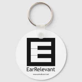 EarRelevant Button Sleutelhanger