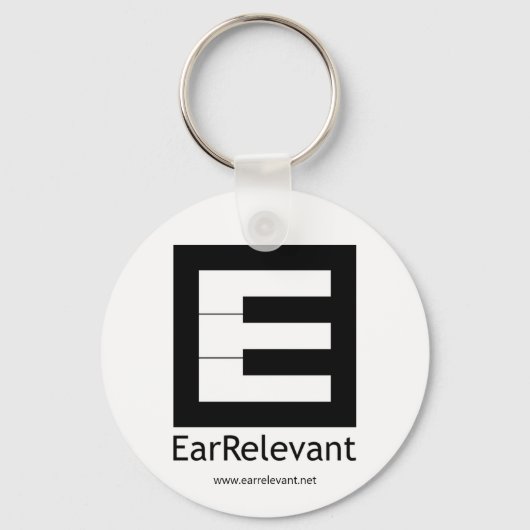EarRelevant Button Sleutelhanger (Voorkant)