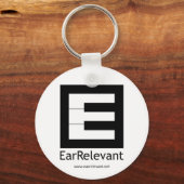 EarRelevant Button Sleutelhanger (Voorkant)