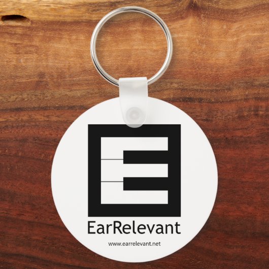 EarRelevant Button Sleutelhanger (Voorkant)