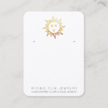 *~* EARRING DISPLAY Sun QR Social Media Icons