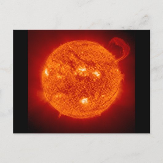 Earth2 Sun Star Bumpersticker Briefkaart (Voorkant)