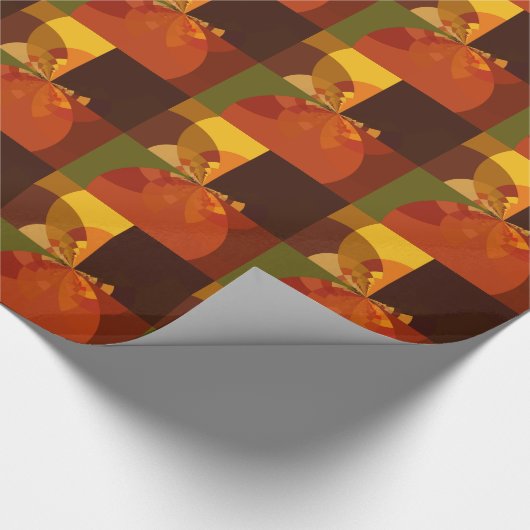 Earth Abstract Art Print Cadeaupapier (Hoek)