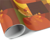 Earth Abstract Art Print Cadeaupapier (Rol Hoek)