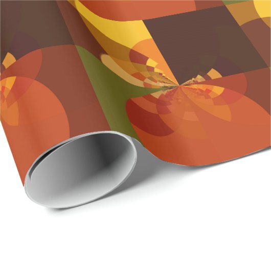 Earth Abstract Art Print Cadeaupapier (Rol Hoek)