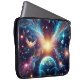 Earth and Her Sister Planets on an Electronics Bag Laptop Sleeve (Voorkant Rechts)