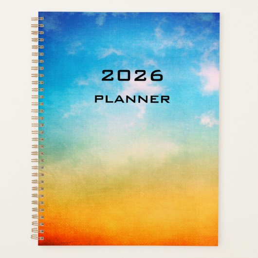 Earth and Sky 2026 Planner (Voorkant)