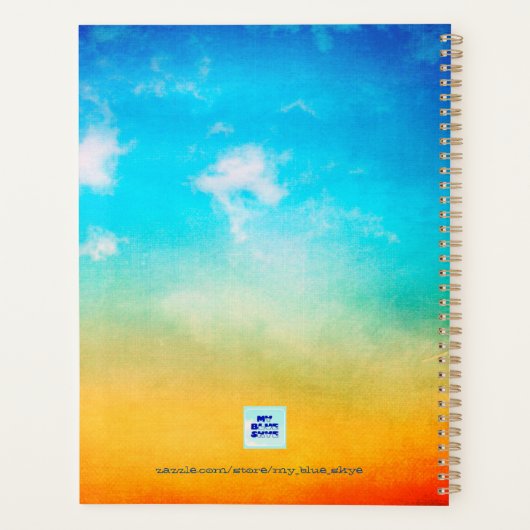 Earth and Sky 2026 Planner (Achterkant)