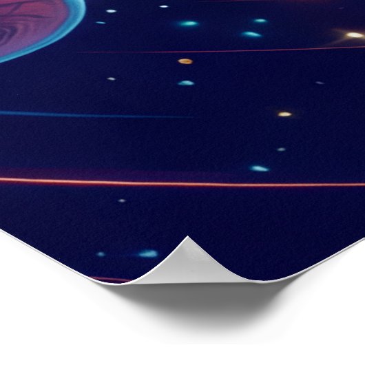 Earth and the Vibes of the Law of Attraction Wall Poster (Hoek)