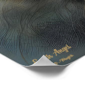 Earth Angel AI Fantasy Digitale Kunst Print Portre (Hoek)