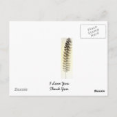 Earth Angel Briefkaart (Achterkant)