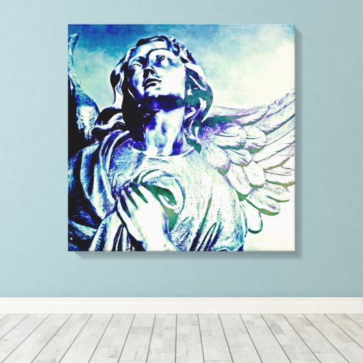 Earth Angel Canvas Afdruk (Insitu (Houten vloer))