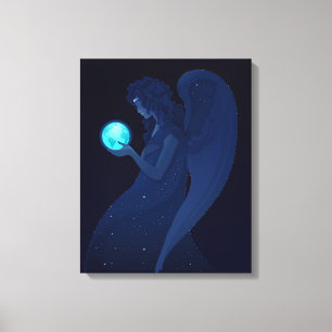 Earth Angel Canvas Afdruk