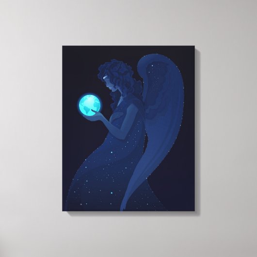 Earth Angel Canvas Afdruk (Voorkant)