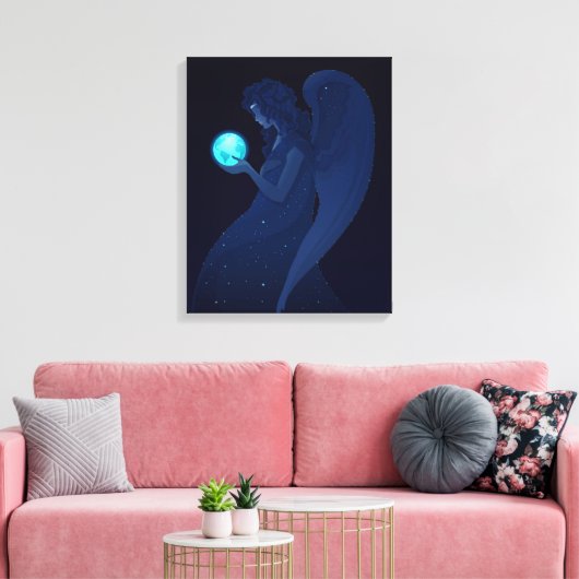 Earth Angel Canvas Afdruk (Insitu (Woonkamer))