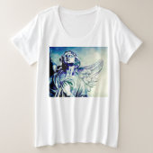 Earth Angel Grote Maat T-shirt (Design voorkant)