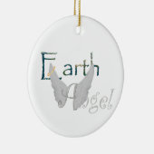 Earth Angel Keramisch Ornament (Rechts)