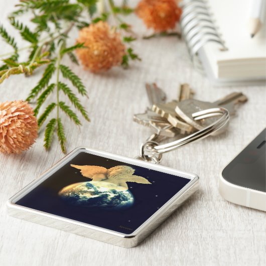 Earth Angel Sleutelhanger (Zijkant)