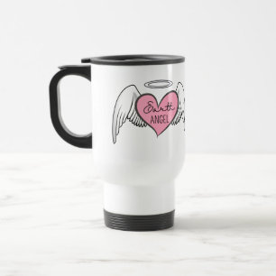 Earth Angel Travel Mug – Vleugels, Hart & Halo Reisbeker