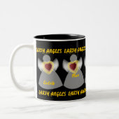 Earth Angel's mok-Aanpassen Tweekleurige Koffiemok (Links)