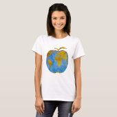 Earth Apple T-shirt (Voorkant volledig)