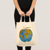Earth Apple Tote Bag (Voorkant (product))