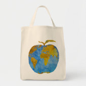 Earth Apple Tote Bag (Voorkant)