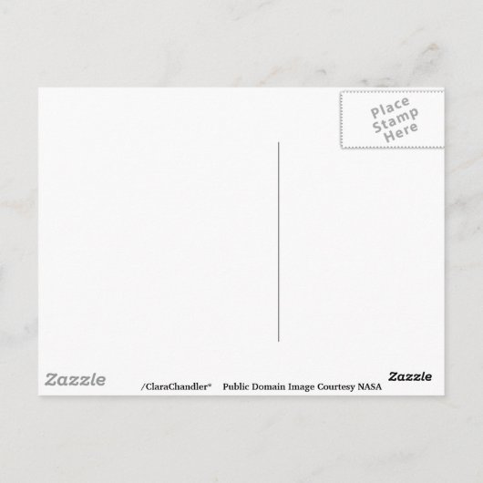 Earth as Seen from the Moon Briefkaart (Achterkant)