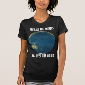 Earth_at_Equinox_Rotation_Animation, SAVE ALLE T.. T-shirt