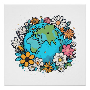 Earth Beauty Perfect Poster