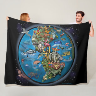 Earth Blanket Fleece Deken